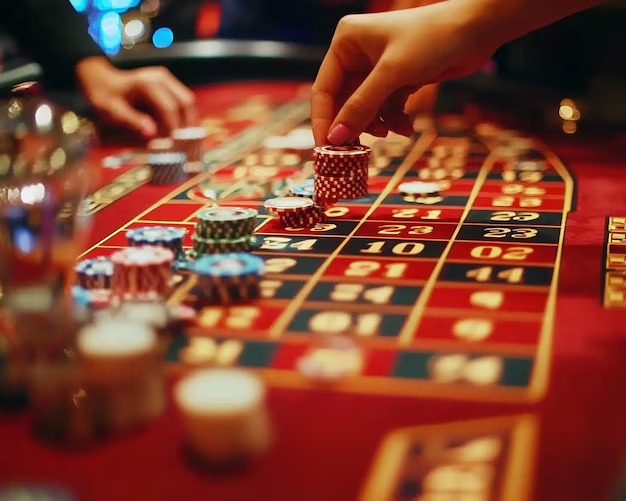 Live Poker Indonesia table on gadun platform with professional dealer